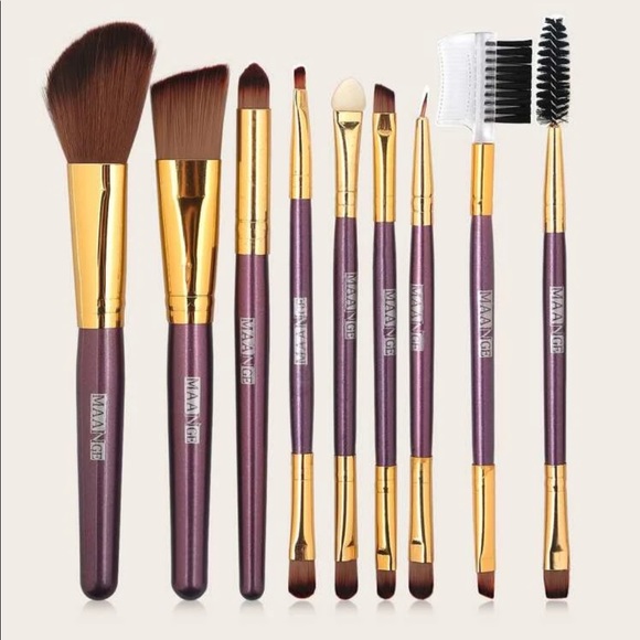 9pc Makeup Brush Set - Picture 2 of 4